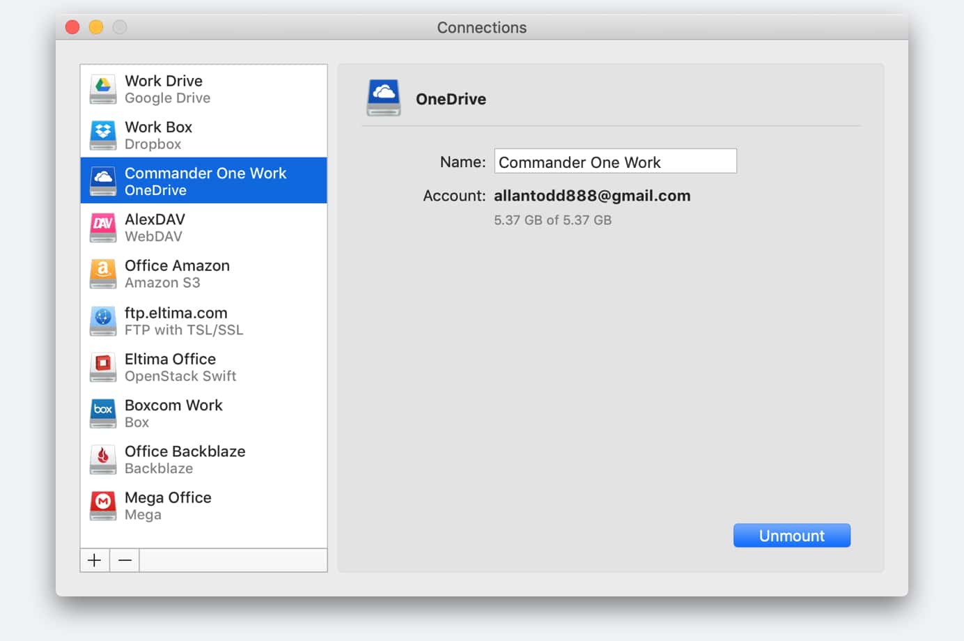 one drive sync client for mac